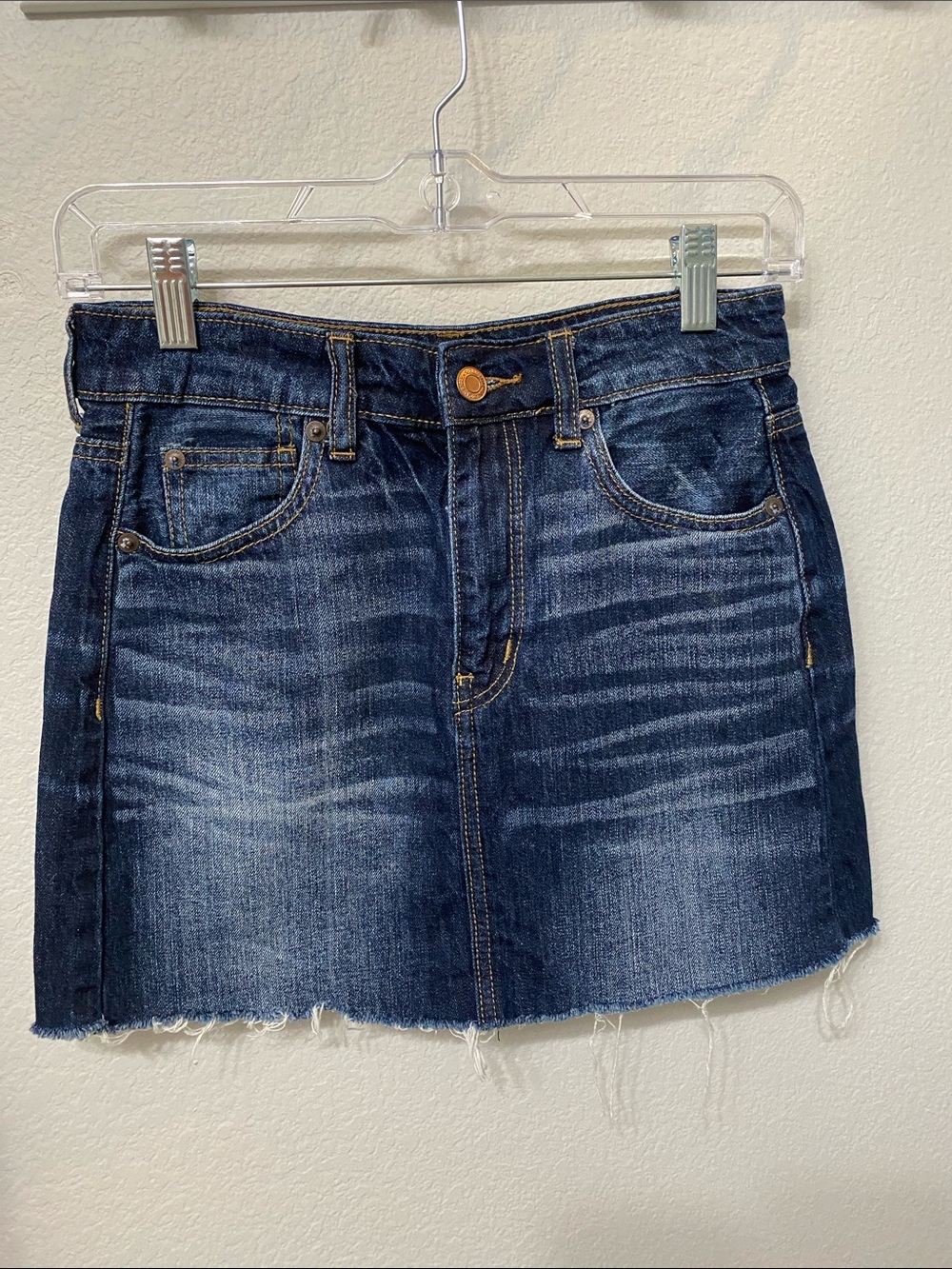 American Eagle Jean Mini Skirt